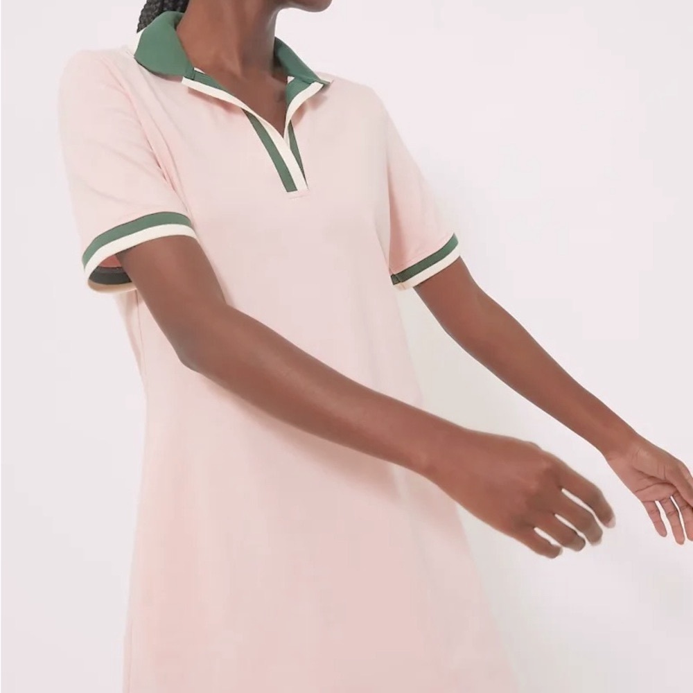 Tuckernuck Pink Salt Hutton Polo Dress